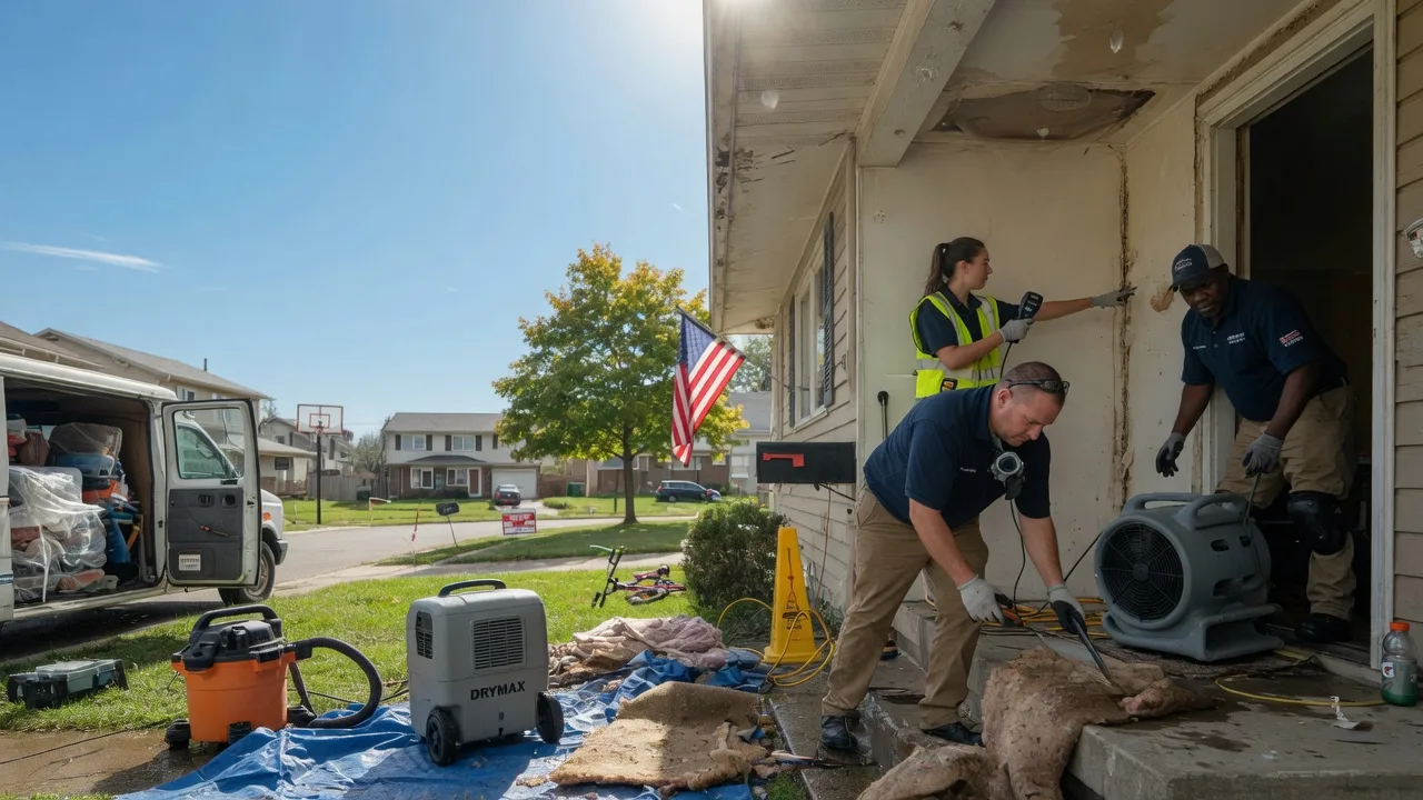 Water Damage Restoration in Harrison, MI near me